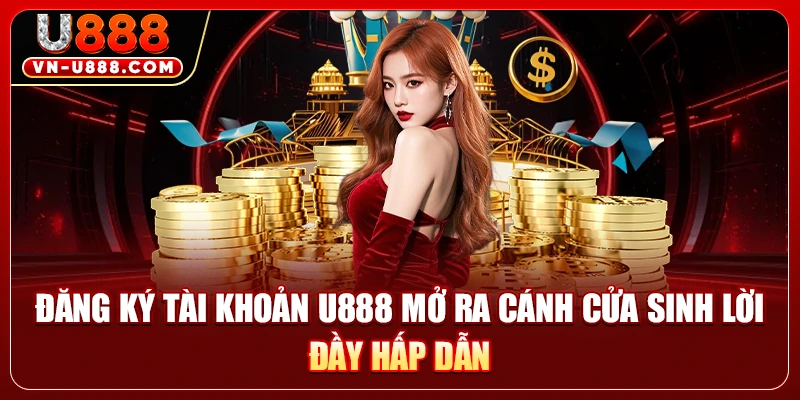 Đăng ký tài khoản U888 mở ra cánh cửa sinh lời đầy hấp dẫn