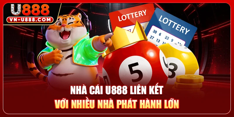 Nhà cái U888 liên kết với nhiều nhà phát hành lớn