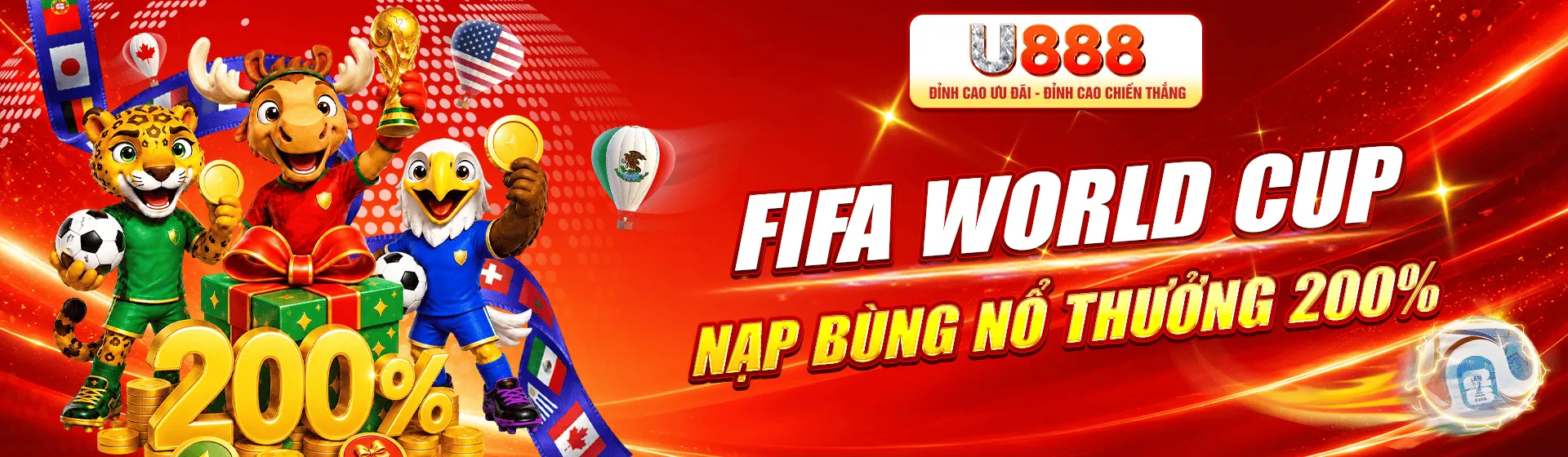 U888 - U888.COM | Link Trang Chủ Chính Thức 2026 1 U888 - FIFA World Cup - Nạp Bùng Nổ Thưởng 200%
