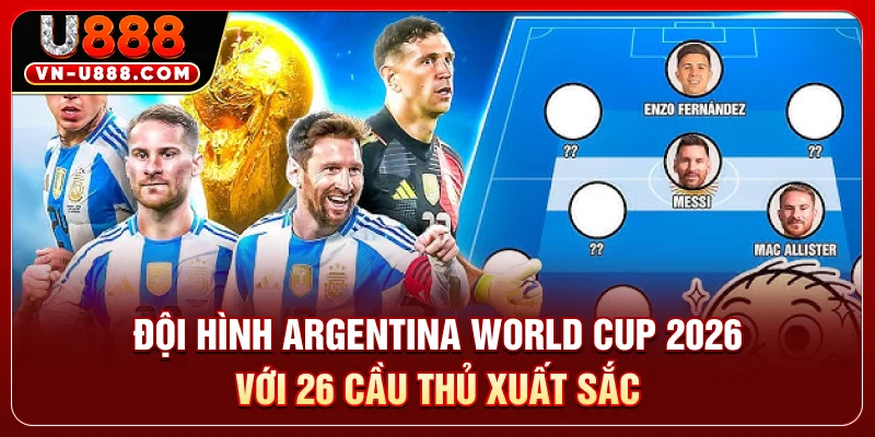 Đội Hình Argentina World Cup 2026 Với 26 Cầu Thủ Xuất Sắc 13 Đội Hình Argentina World Cup 2026 Với 26 Cầu Thủ Xuất Sắc
